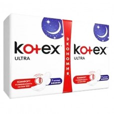 Прок Kotex Ultra Night Duo Pads 14x16Нов